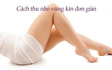 Cách thu nhỏ vùng kín tại nhà có thật sự hiệu quả?