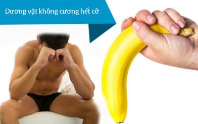 Dương vật không cương hết cỡ: Nguyên nhân, cách khắc phục