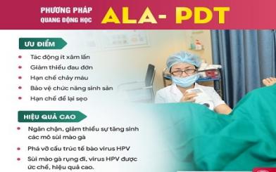 [ Review ] Điều trị sùi mào gà bằng ALA - PDT có tốt không ? ưu điểm và nhược điểm