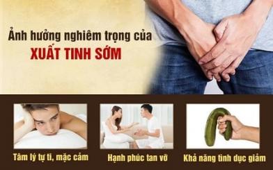 Xuất tinh sớm có ảnh hưởng gì không và chữa như nào ?