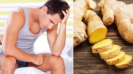 Đánh giá hiệu quả của dùng gừng chữa xuất tinh sớm