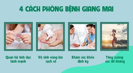Các cách phòng ngừa bệnh giang mai hiệu quả 
