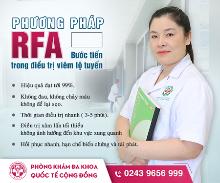 Mẹo chữa viêm lộ tuyến không cần đốt với sóng cao tần RFA