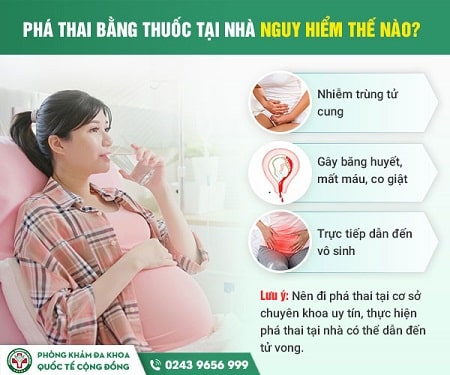 Cảnh báo biến chứng nguy hiểm tự phá thai bằng thuốc tại nhà