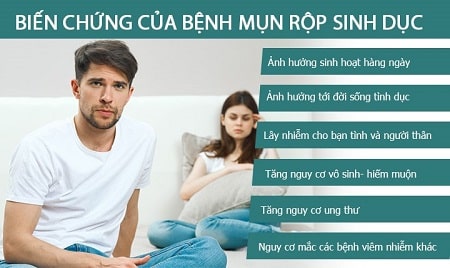 Biến chứng nguy hiểm của bệnh mụn rộp sinh dục nữ
