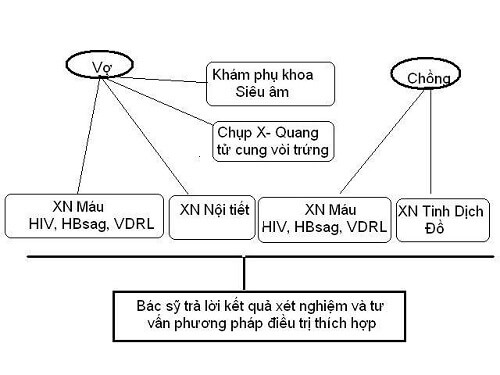 Quy trình khám hiếm muộn