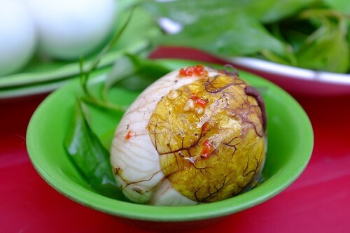 Chữa yếu sinh lý nam bằng trứng vịt lộn