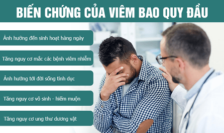 Bệnh viêm bao quy đầu có nguy hiểm không?