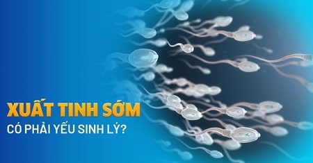 Xuất tinh sớm có phải là yếu sinh lý không? 